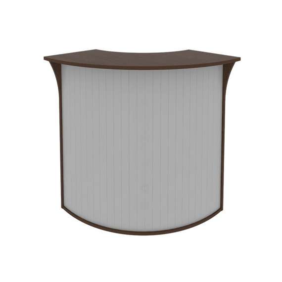 Riva Стойка угловая (радиусный элемент-ролета) А.РС-5.5 ролета Венге Цаво 950*950*1150