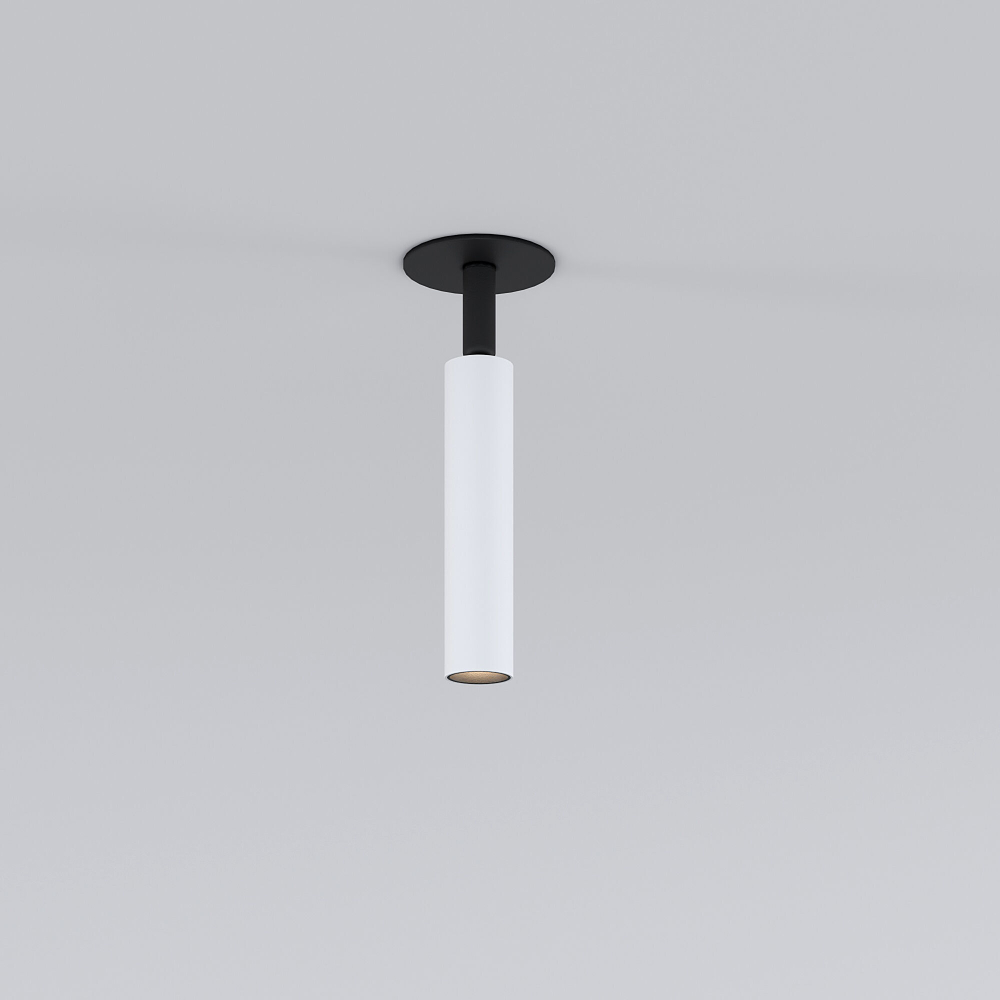 Встраиваемый поворотный светодиодный светильник Diffe 25027/LED 5W 4200K белый/черный