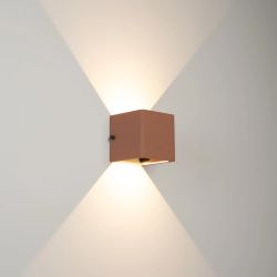 Светильник LGD-PERAN-WALL-S120x120-6W Warm3000 (Beige red, 0-80 deg, 230V) (Arlight, IP65 Бетон, 3 года) 061761