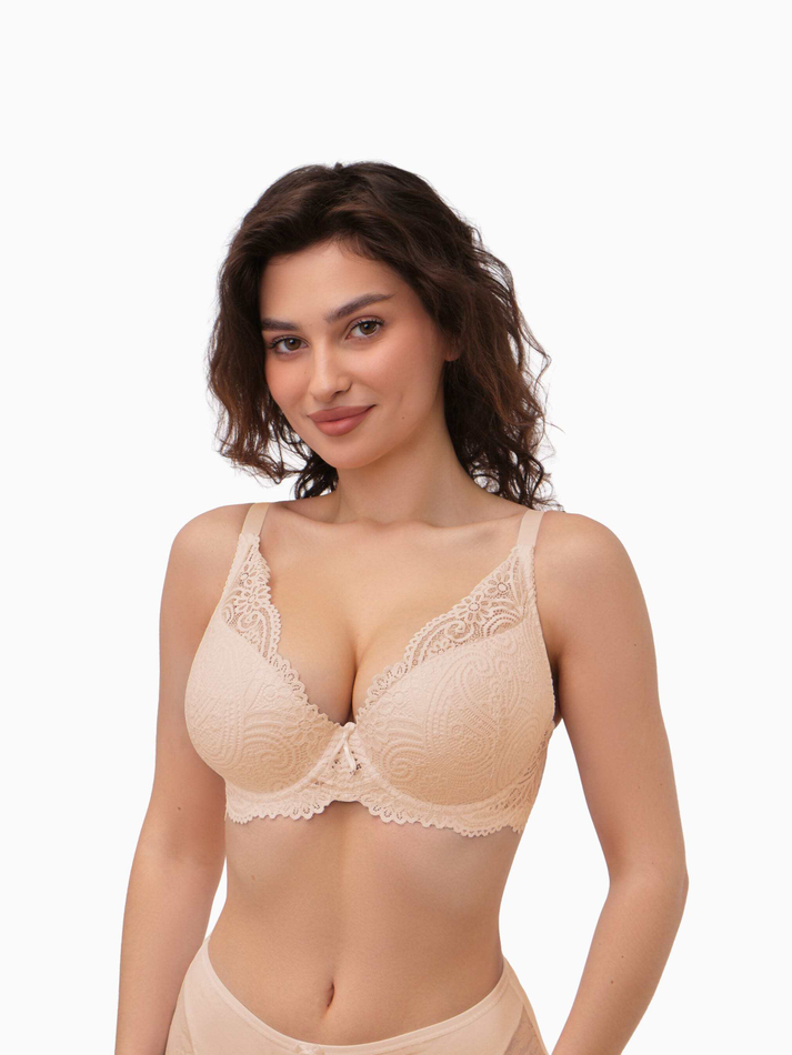 Бюстгальтер OIRO Alice с формованными чашками и двойным Push-Up