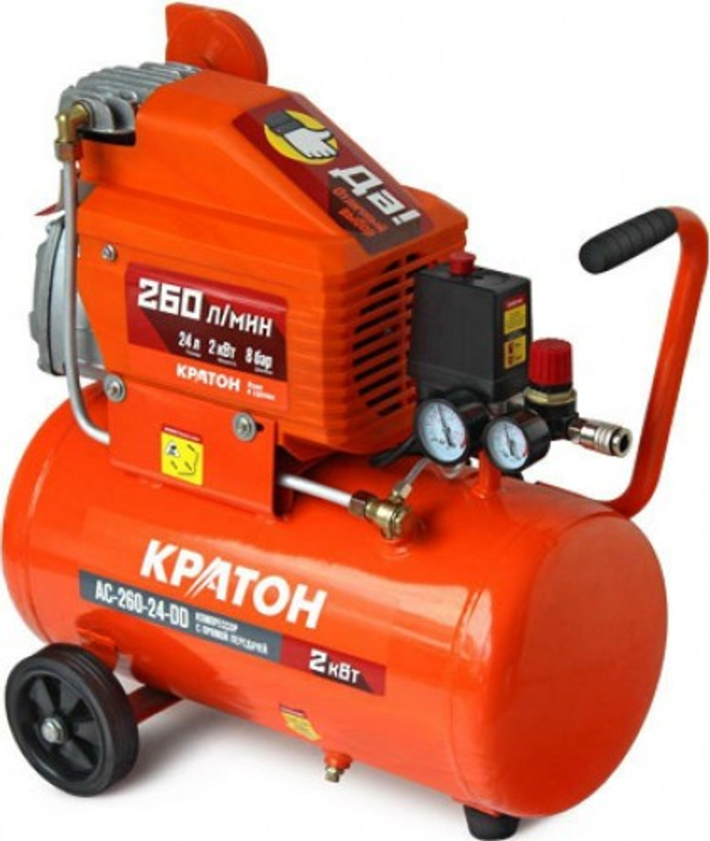 Компрессор поршневой КРАТОН AC-260-24-DD 3 01 01 033