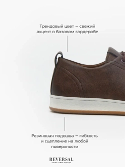 6038-1R/Кеды мужские