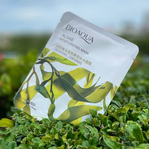 Маска для лица увлажняющая с экстрактом морских водорослей Algae Moisturizing Facial Mask Bioaqua