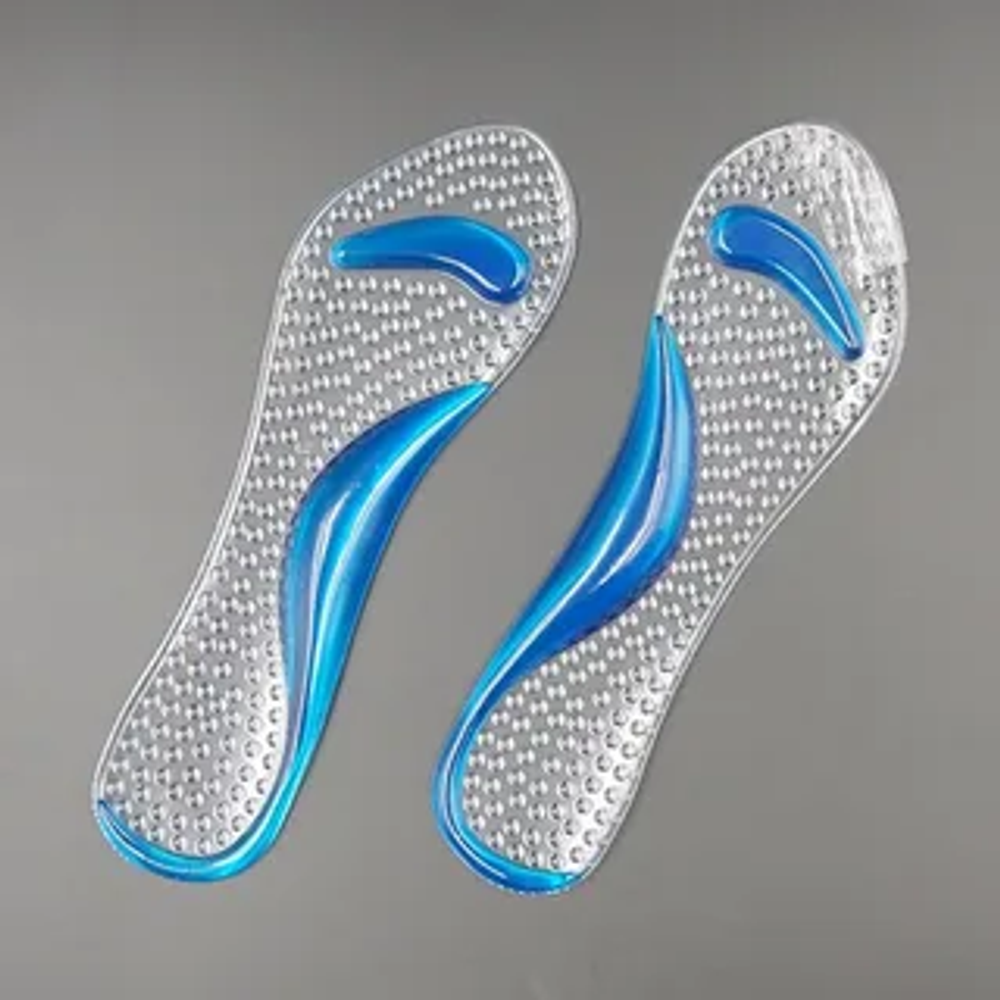 Силиконовые ортопедические стельки для обуви на каблуке Иннорто