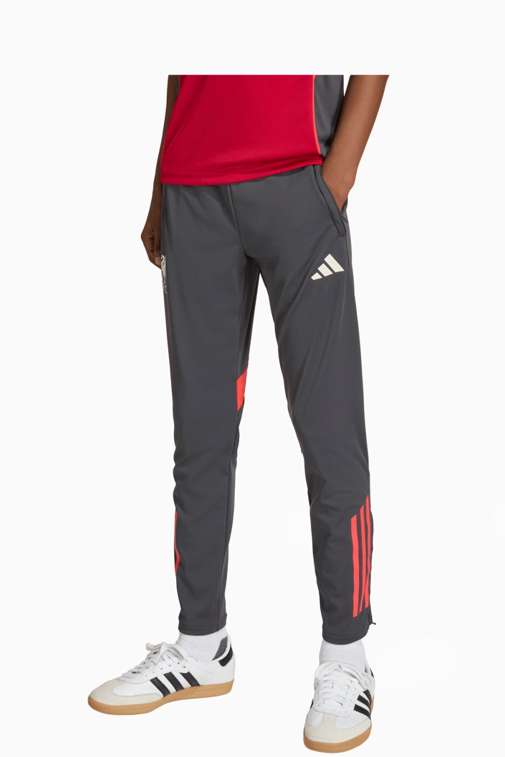 Штаны adidas Liverpool FC 25/26 Competition Training Junior - серый