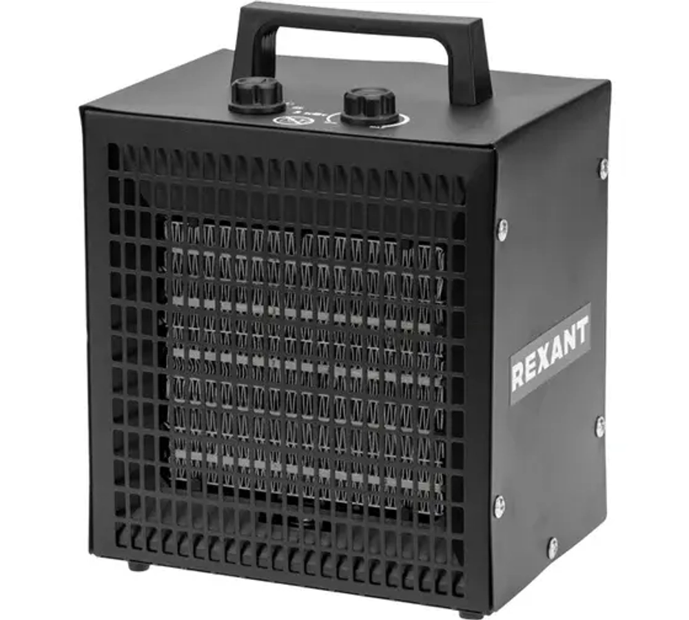 Пушка тепловая электрическая, квадратная, PTC, 3кВт REXANT