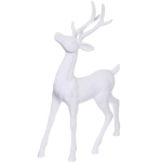Фигурка новогодняя « Волшебный олень» 42 см см, Белый