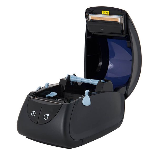 Термопринтер этикеток Mertech MPRINT LP58 EVA RS232-USB Black, 203 dpi, термопечать, ширина 58 мм, 1D/2D, Честный Знак, ЕГАИС/ФГИС, QR-код, Bartender