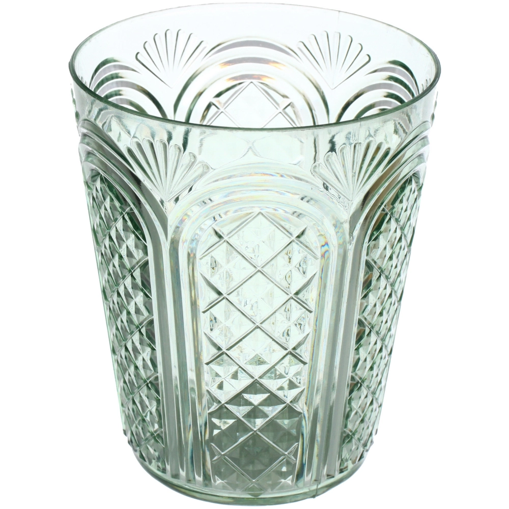 Стакан пластиковый 350мл «Веер» в наборе 4шт, микс цветов