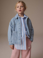 Куртка джинсовая для девочки Next E25-199, Голубой