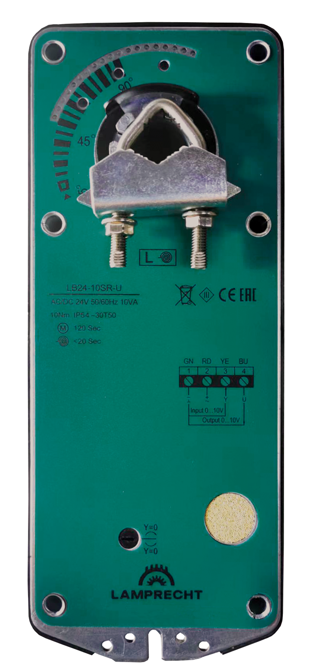 Электропривод LAMPRECHT LB220-10SR (С возвратной пружины)