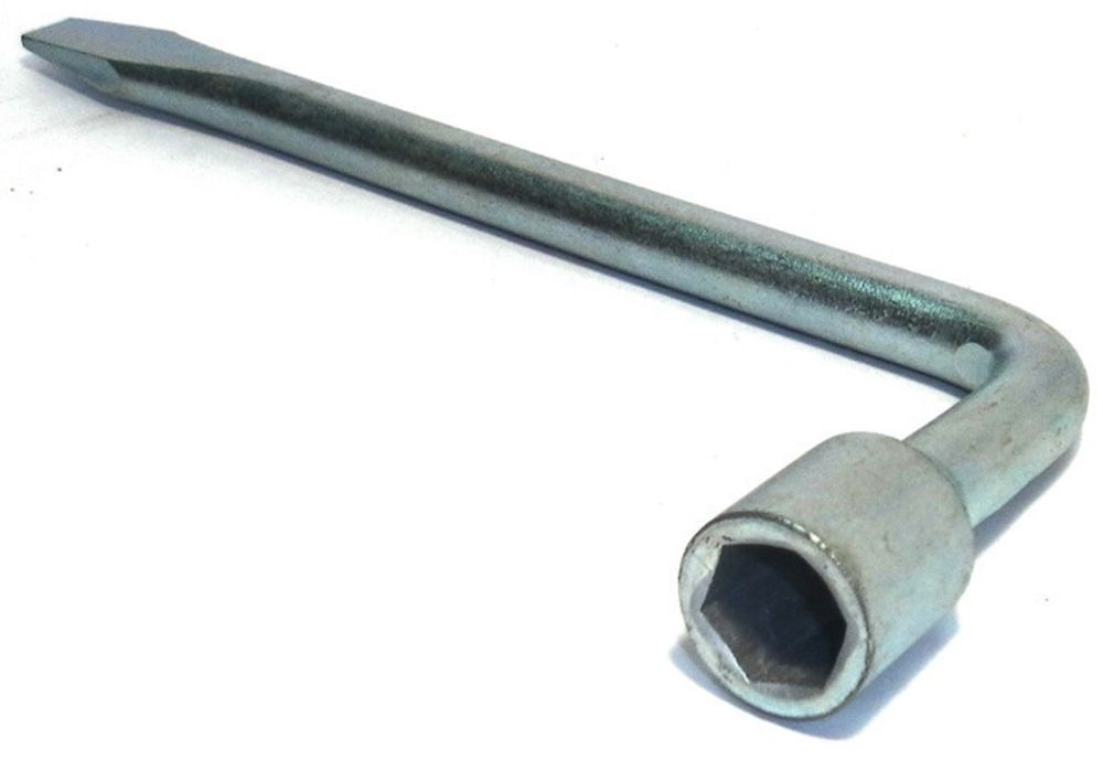 Ключ баллонный Г-образный № 17 270 мм (с монтаж. лопат.) (М5)