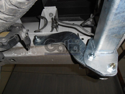 Фаркоп оцинкованный Galia C045A для Citroen Jumper 2006-, FIAT Ducato III 2006-, Peugeot Boxer 2006- платформа(паспорт и сертификат в комплекте)(без электрики)