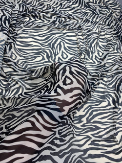 Сетка эластичная зебра