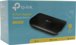 Коммутатор TP-LINK <TL-SG1008D> 8-Port Gigabit Desktop Switch(8UTP 1000Mbps)