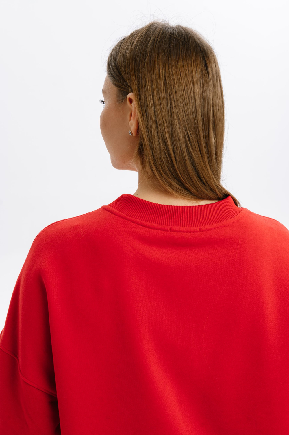 Толстовка Mazzika Unisex удлиненная, цвет красный