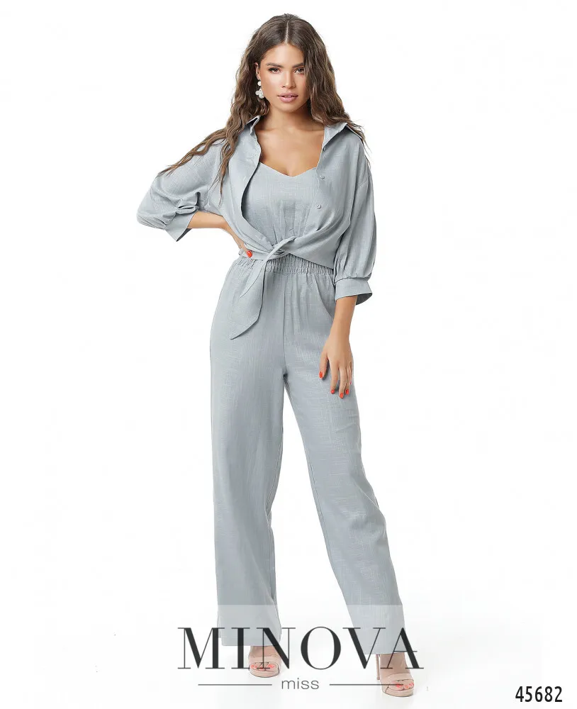 Костюм 2181-голубой Minova