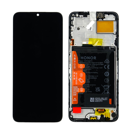 Honor X8 5G (VNE-N41) Дисплейный модуль (в сборе с тачскрином и аккумулятором) (в рамке) (ORIG-SP)