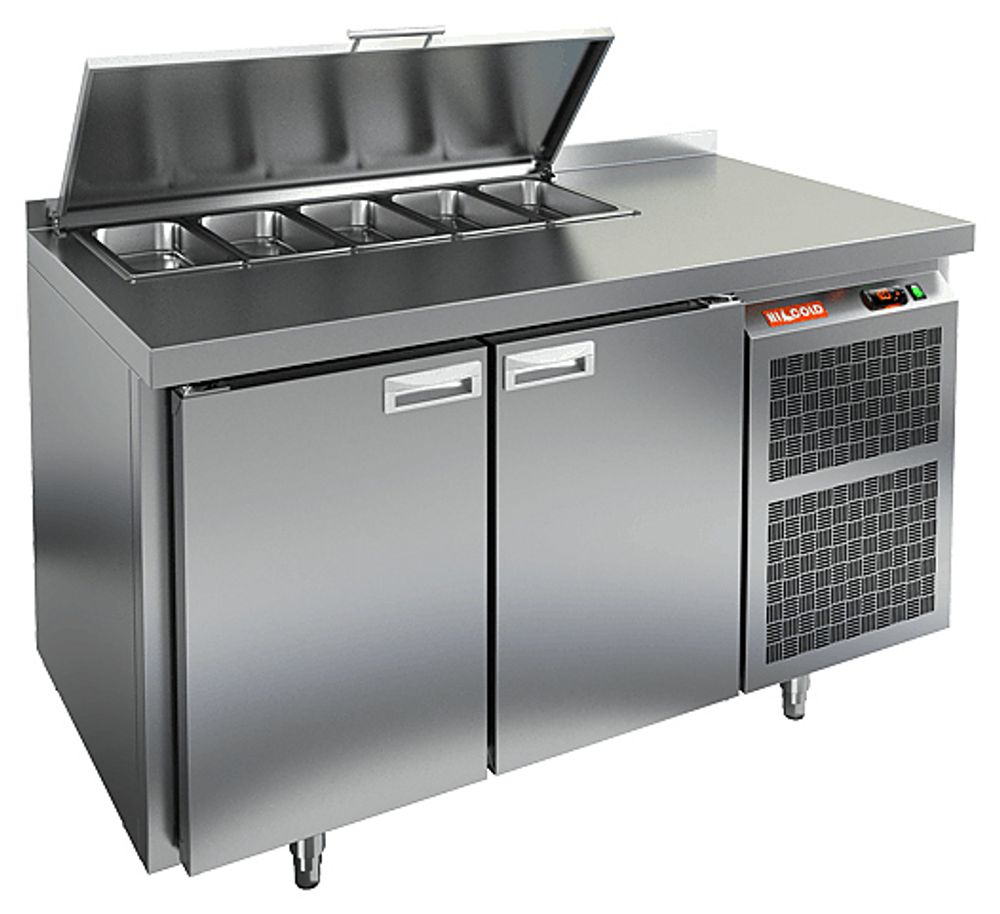 Стол для салатов HICOLD SL1-11SN с крышкой