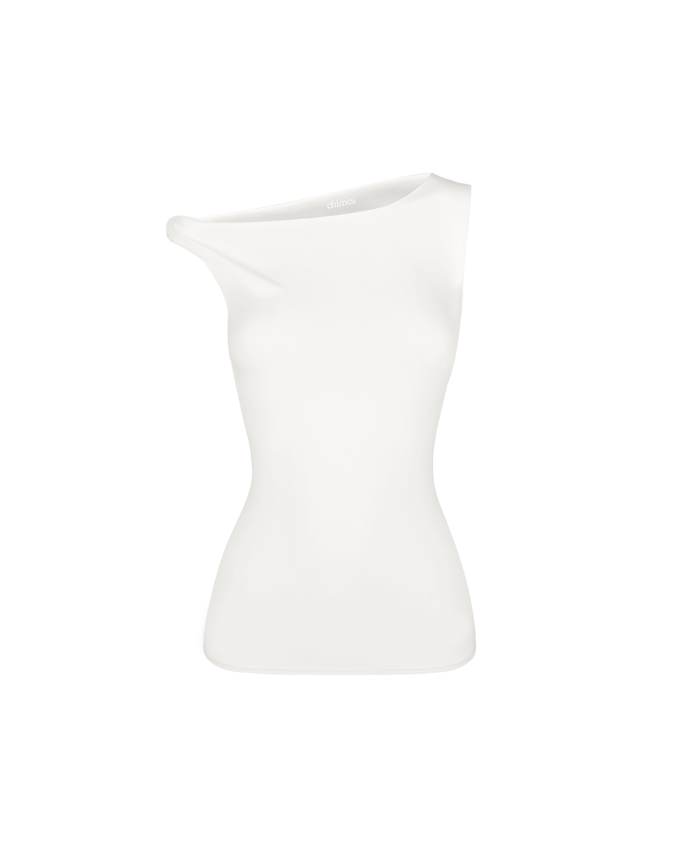 white asymmetric top