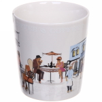 Кружка керамическая 420мл «Ночные города»