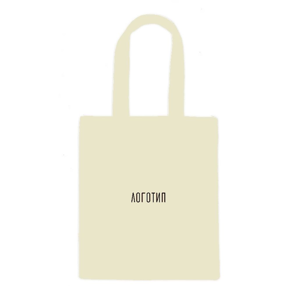 Шоппер бежевый с вышивкой фото