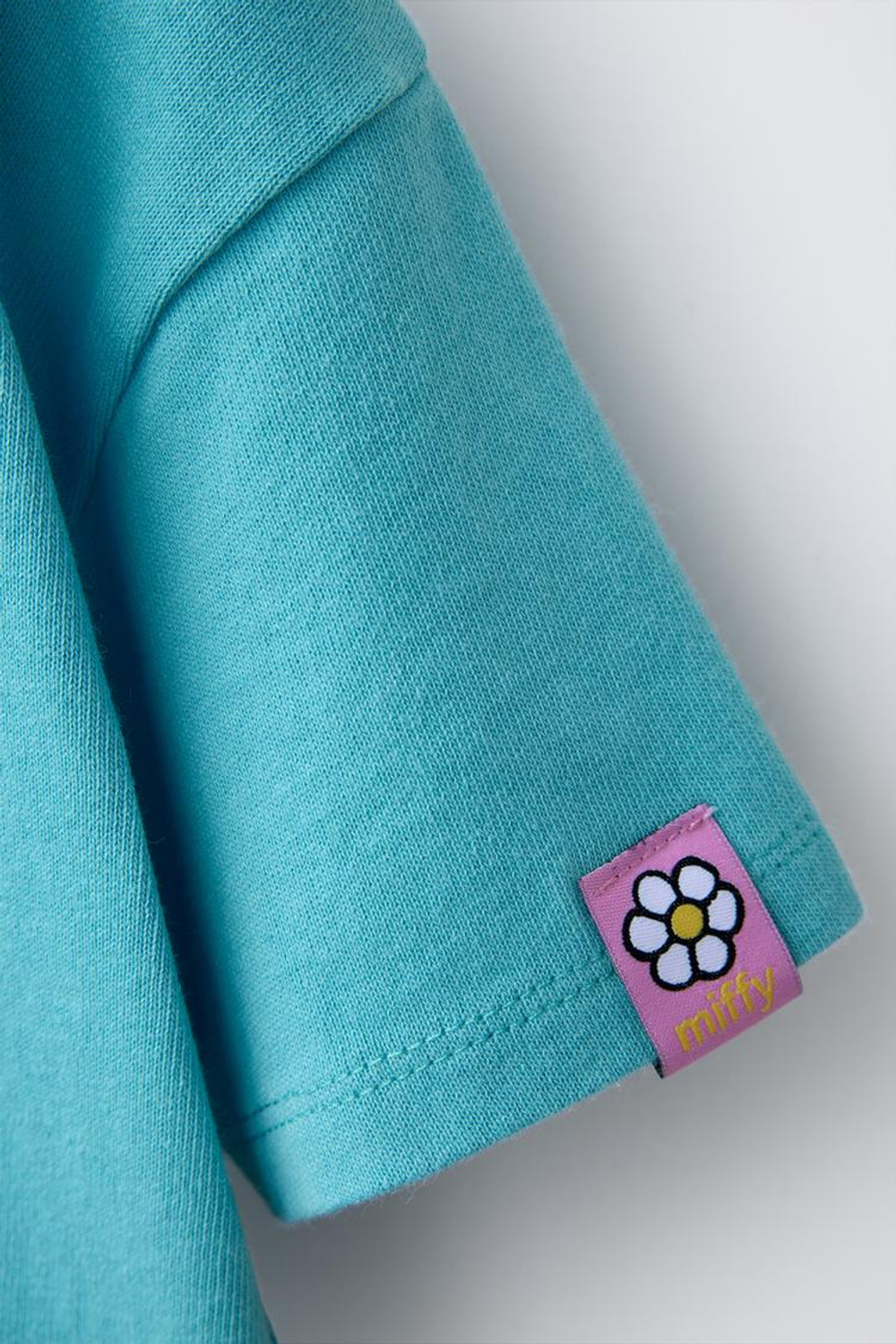 ZARA ФУТБОЛКА С ВЫШИВКОЙ MIFFY™ MERCIS BV ©, СИНИЙ