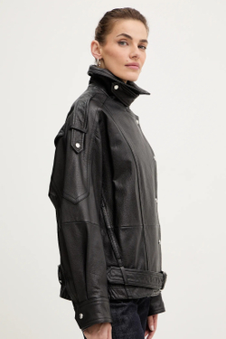 Куртка кожаная женская BOSS C_Sassea
