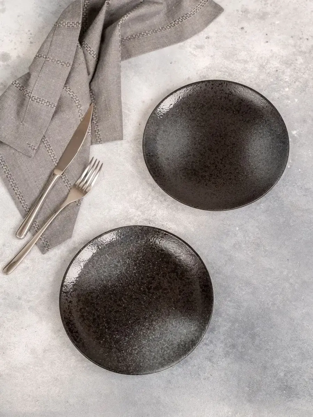 Набор посуды 6 тарелок 21 см десертные плоские для ресторана