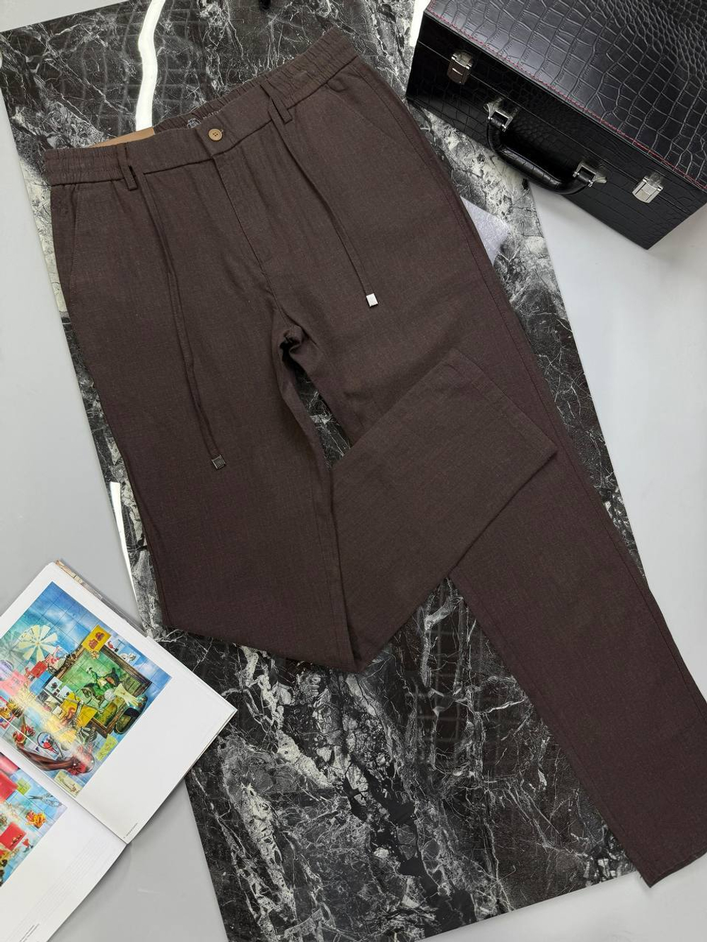 Льняные брюки Brunello Cucinelli