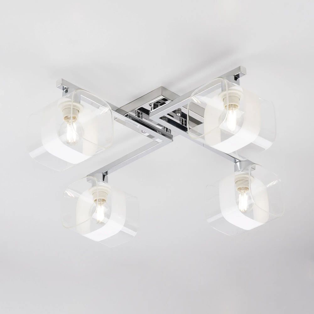 Citilux Вирта CL139141 Люстра потолочная Хром