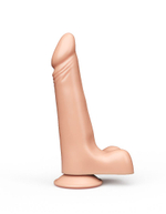 Фаллоимитатор LOVETOY телесный с мошонкой, 19 см