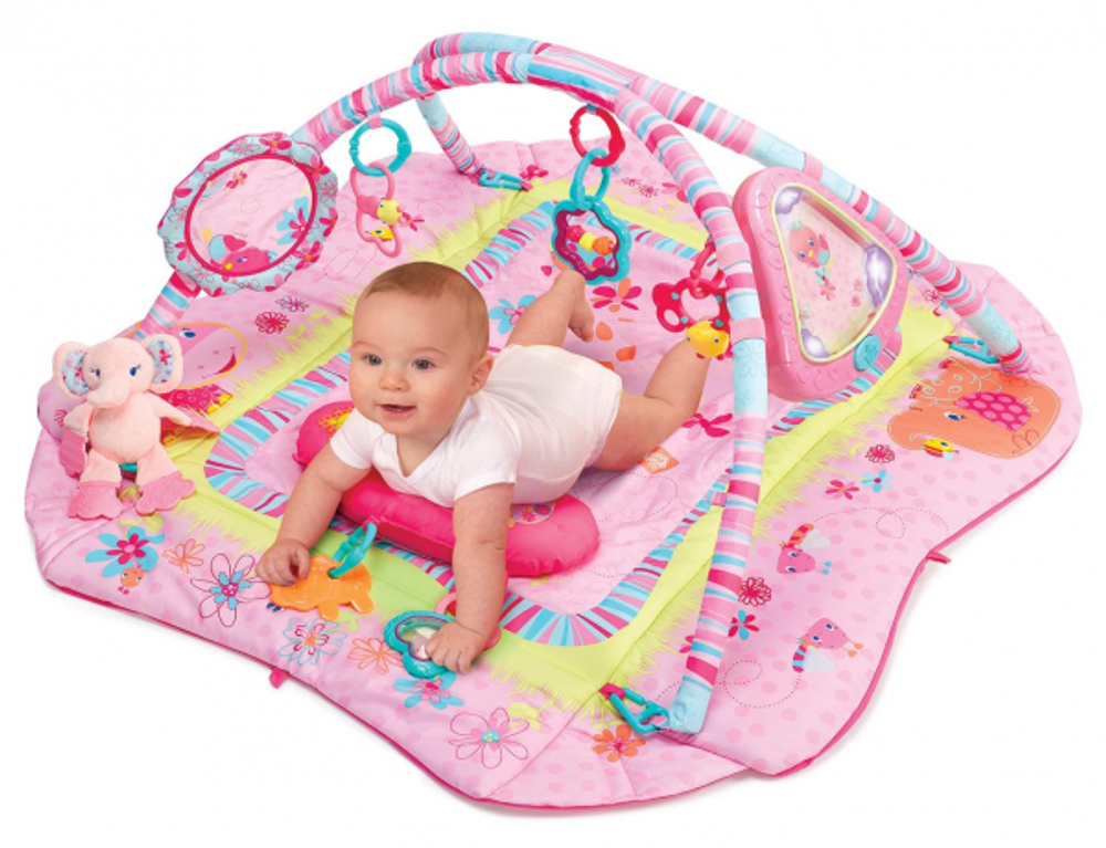 Развивающий коврик "Сказка", игрушки, 30 цв. шаров