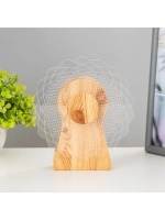 Светильник сенсорный «Цветок» LED крутится 6 Вт USB 15×4×16