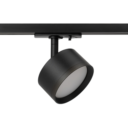 Трековый светильник однофазный ЭРА TR48-GX53 BK под лампу GX53 матовый черный