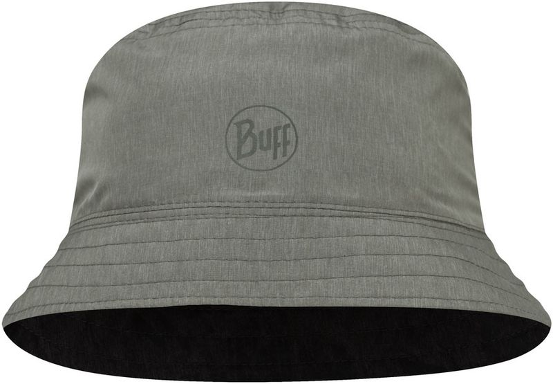 Панама двухсторонняя Buff Travel Bucket Hat Gline Black-Grey Фото 4