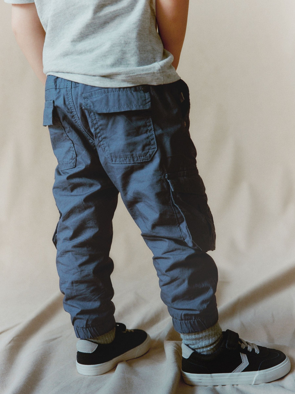 Брюки карго для мальчика Next C74-409, Синий