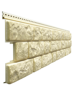 Сайдинг Docke Lux Bergart под камень Кешью 1809х285 мм