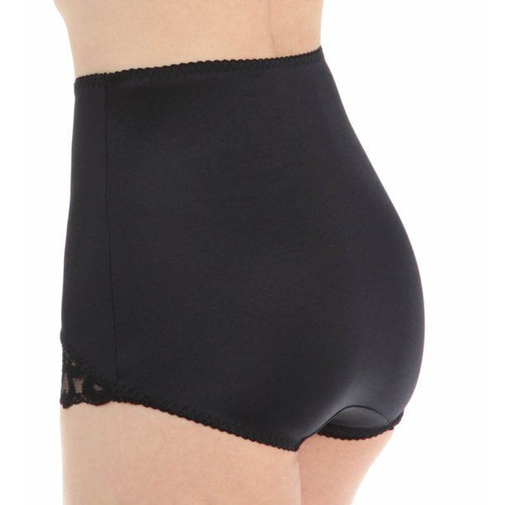 Утягивающие трусы средней степени коррекции на каждый день (Размер: 4X) (Цвет: розовый с черным)