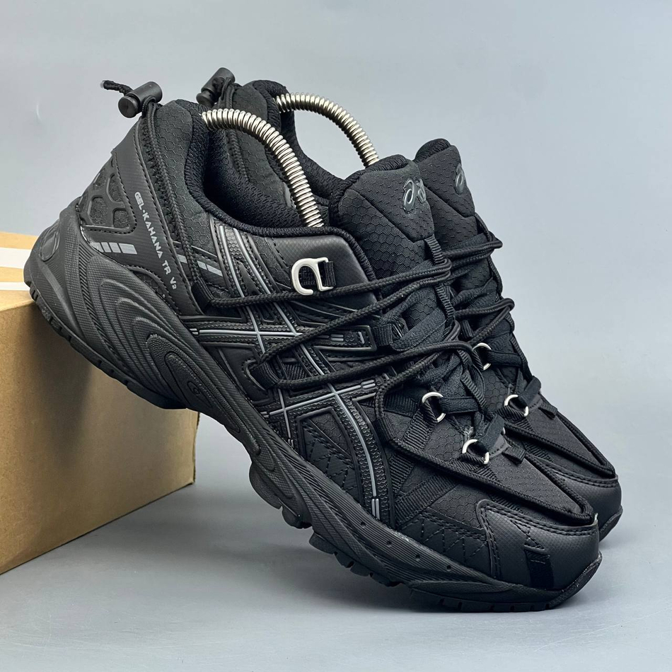 Кроссовки Asics Kahana GoreTex ТЕРМО #378 (черн.)