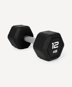 Гантель гексагональная обрезиненная PRO Starfit