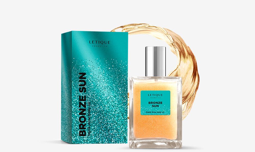 Масло для тела LETIQUE Cosmetics Bronze Sun Liquid Shine Body Oil 50 мл