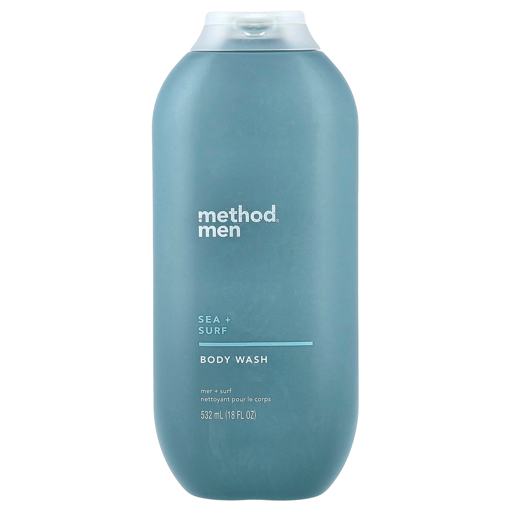 Method, Для мужчин, гель для душа, море и серфинг, 532 мл (18 жидк. унц.)