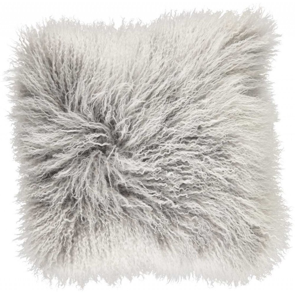 Подушка декоративная 40x40 Natures Collection Snow Tibetan Ash серая