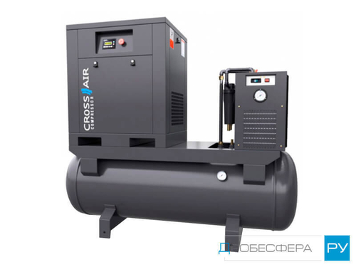 Винтовой компрессор Crossair CA7.5-8RA-500DRY-IP55