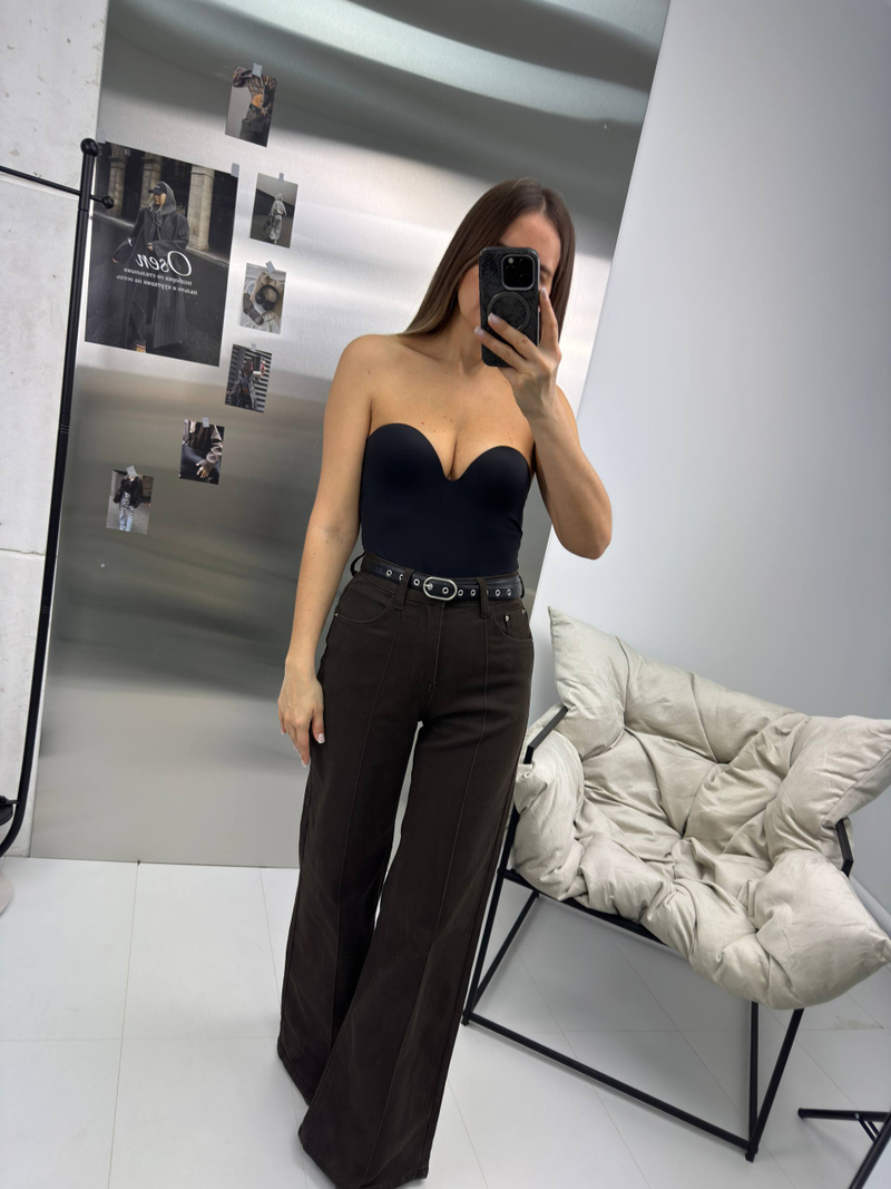 Джинсы женские арт.: 73539 шоколад