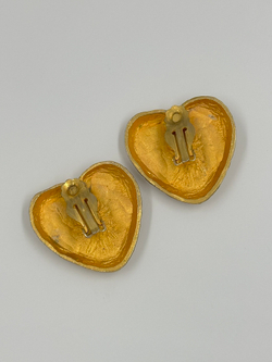 Клипсы Сердца Moschino
