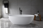 Ванна Solid Surface Vincea VBT-4S01MW, 1700*760*560, белый мат., слив-перелив в комплекте