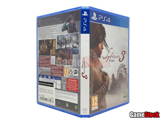 PS4 Syberia 3 (Б/У, Полностью на русском языке, CUSA-05545)