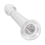 Прозрачный нереалистичный фаллоимитатор 22см ToyFa Jelly Dildo XL 882028-1